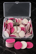 Pedicure Sanding Discs 25mm, 240 Grit 100 pcs