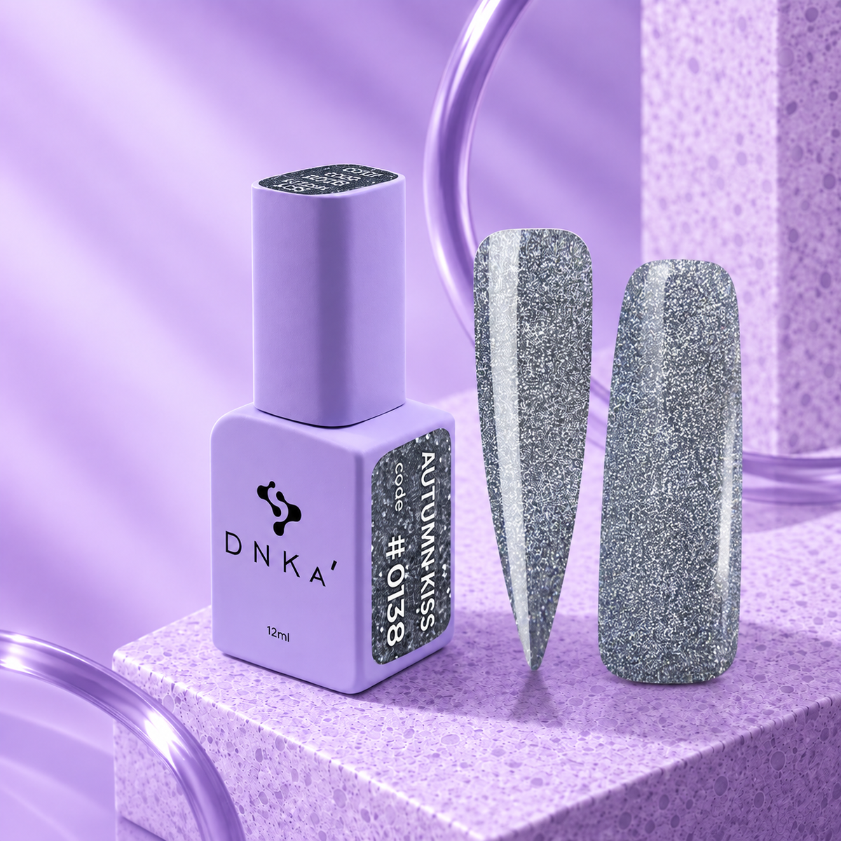 DNKa’ Gel Polish Autumn Kiss 0138, 12 ml