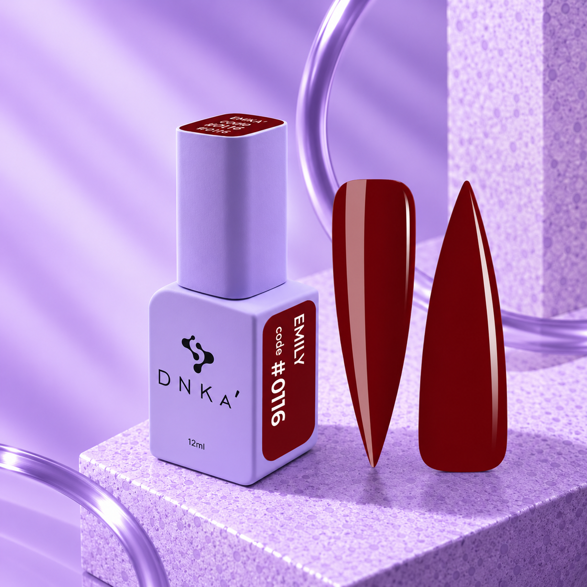 DNKa' Gel Polish Color 0116 Emily, 12 ml
