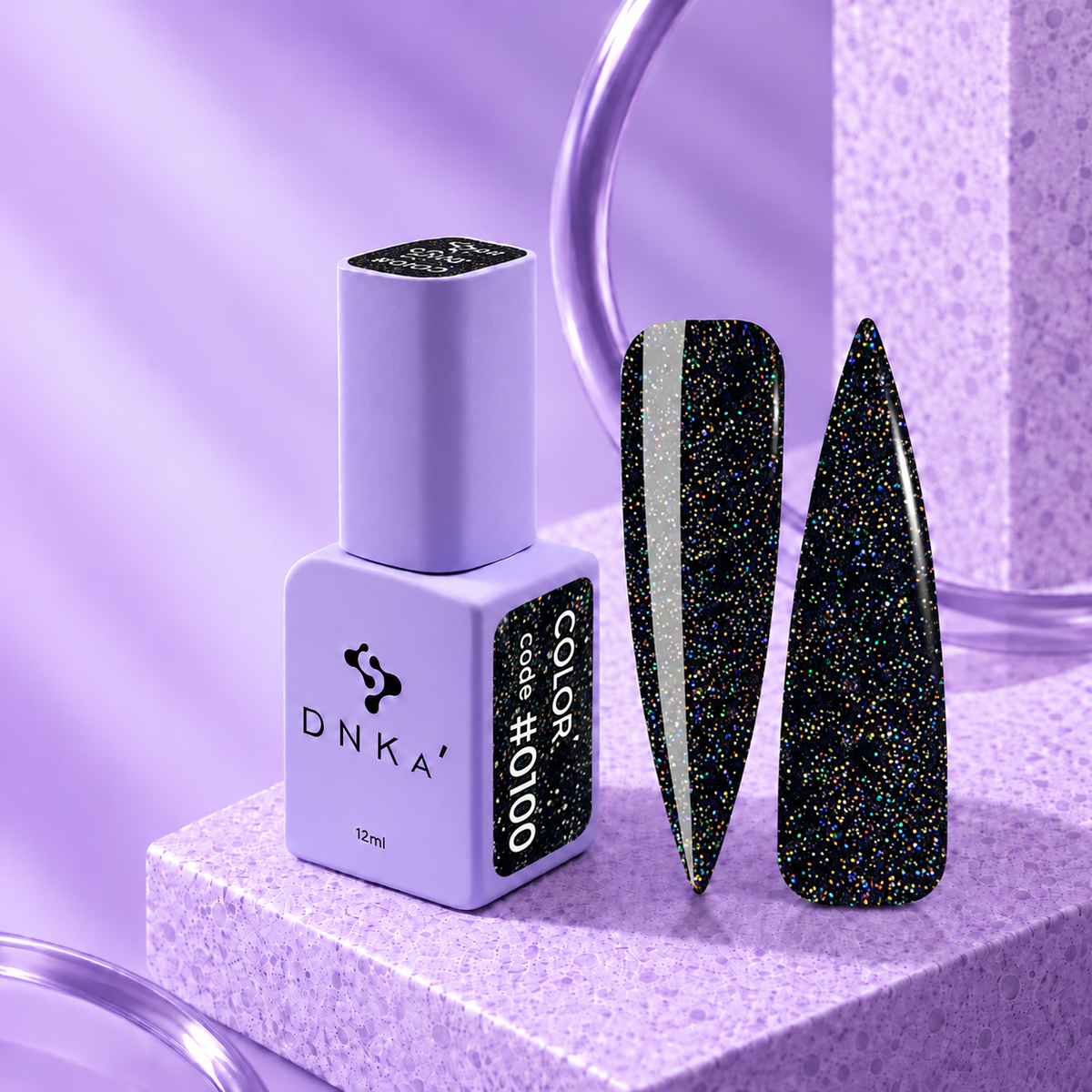 DNKa' Gel Polish Color 0100, 12 ml