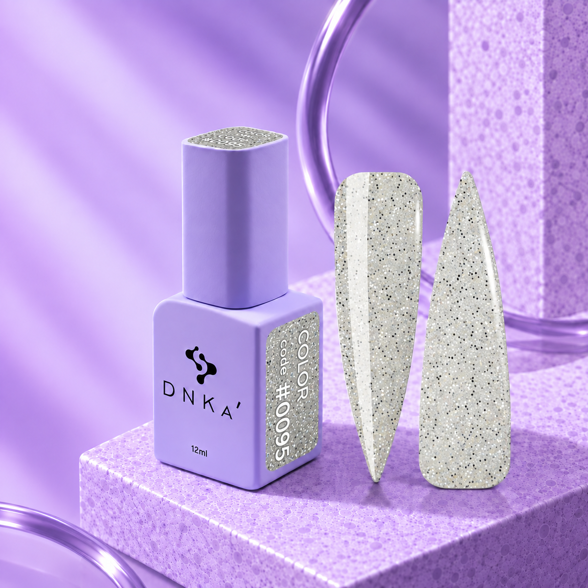 DNKa' Gel Polish Color 0095, 12 ml