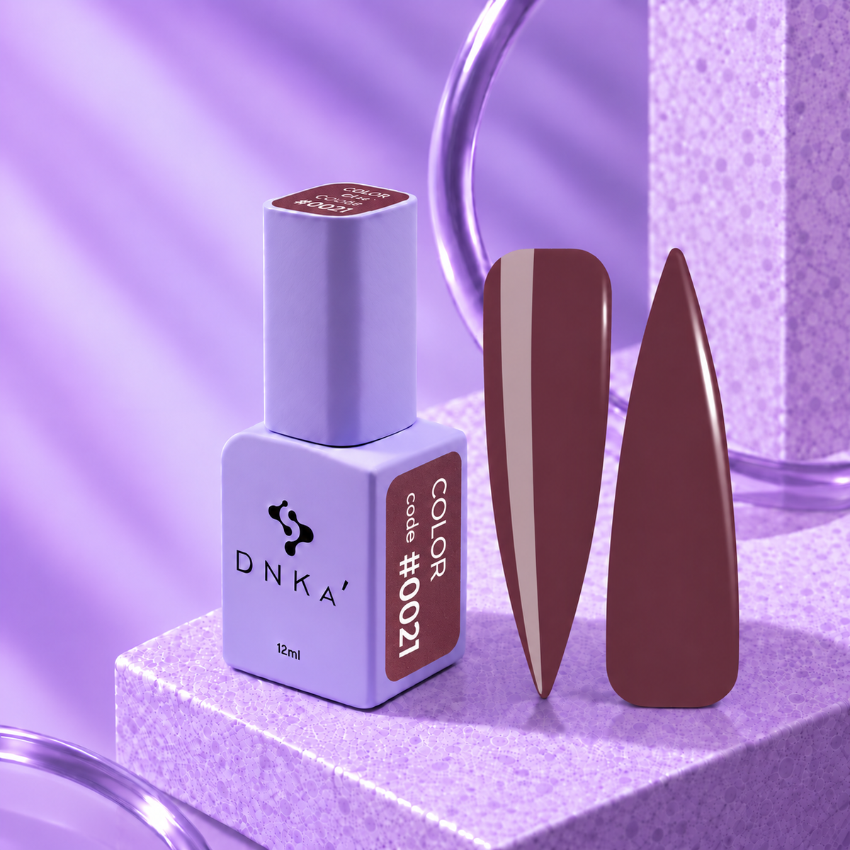 DNKa' Gel Polish Color 0021, 12 ml