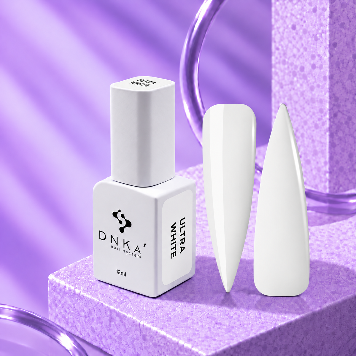 DNKa' Gel Polish ULTRA WHITE, 12 ml
