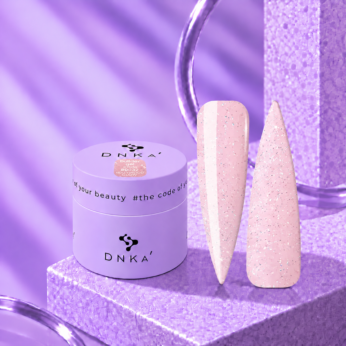 DNKa' Builder Gel 0032 Hollywood Glow, 15 ml