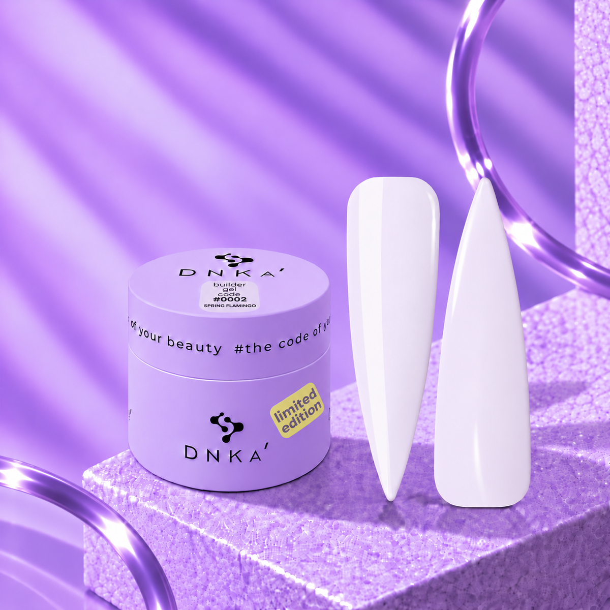 DNKa’ Builder Gel 0002 Spring Flamingo, 15 ml