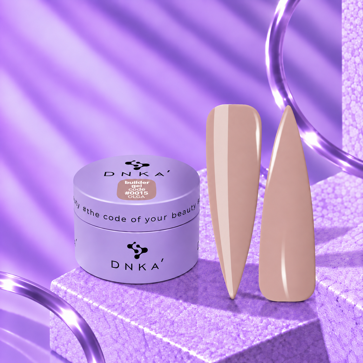 DNKa' Builder Gel 0015 Olga, 30 ml