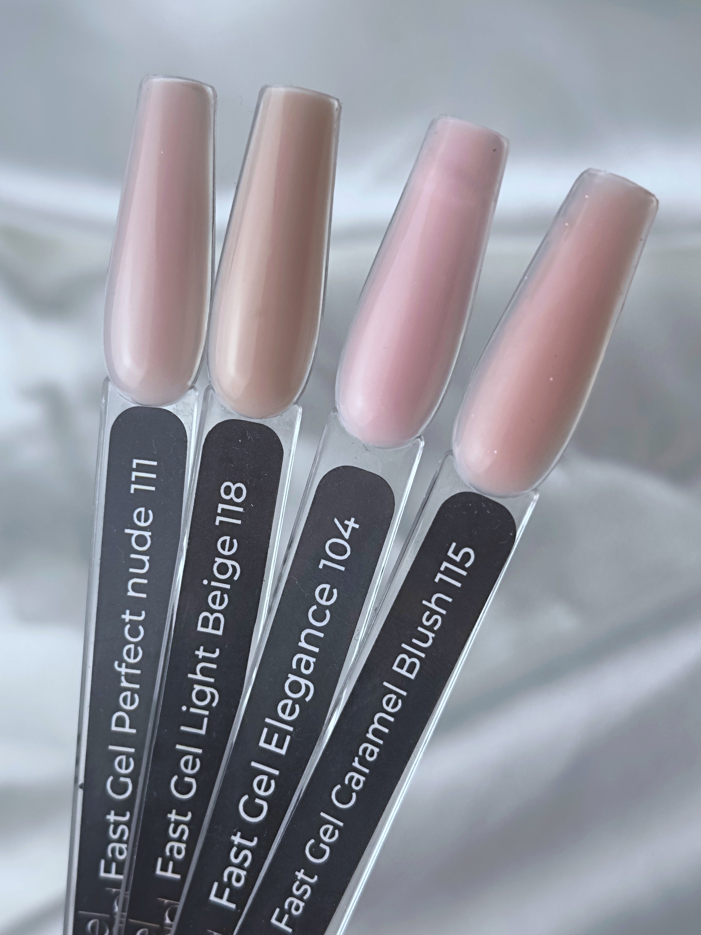 Fast Gel 111 "Perfect nude" Gel Point Builder Gel, Fast 5 Sec Cure UV/LED Hard Gel for Nail Extension, liquid, Strong Self-Leveling, No Lifting, No Cracks,