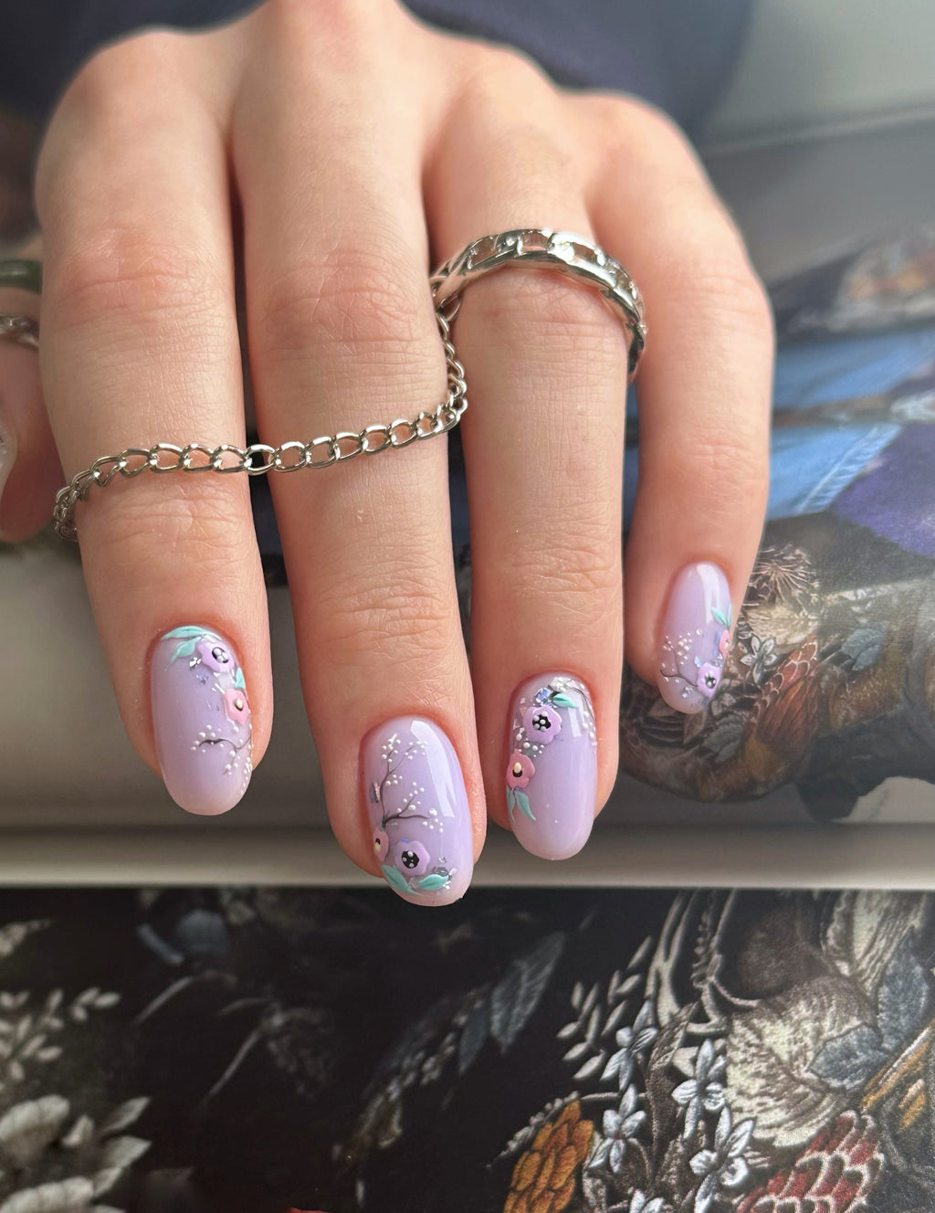 Fast Gel 108 "Soft purple" Gel Point Builder Gel, Fast 5 Sec Cure UV/LED Hard Gel for Nail Extension, liquid, Strong Self-Leveling, No Lifting, No Cracks,