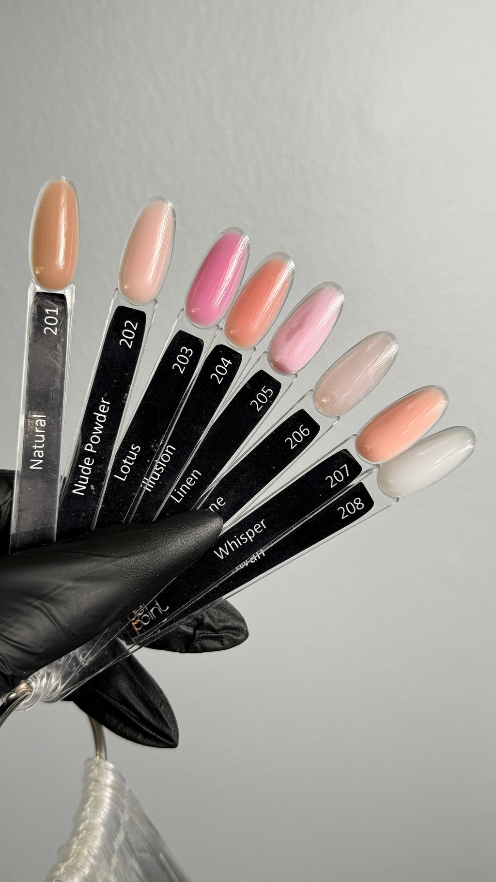 Comfort Gel 207 "Whisper" Gel Point Builder Gel, Fast 5 Sec Cure UV/LED Hard Gel for Nail Extension, liquid, Strong Self-Leveling, No Lifting, No Cracks,