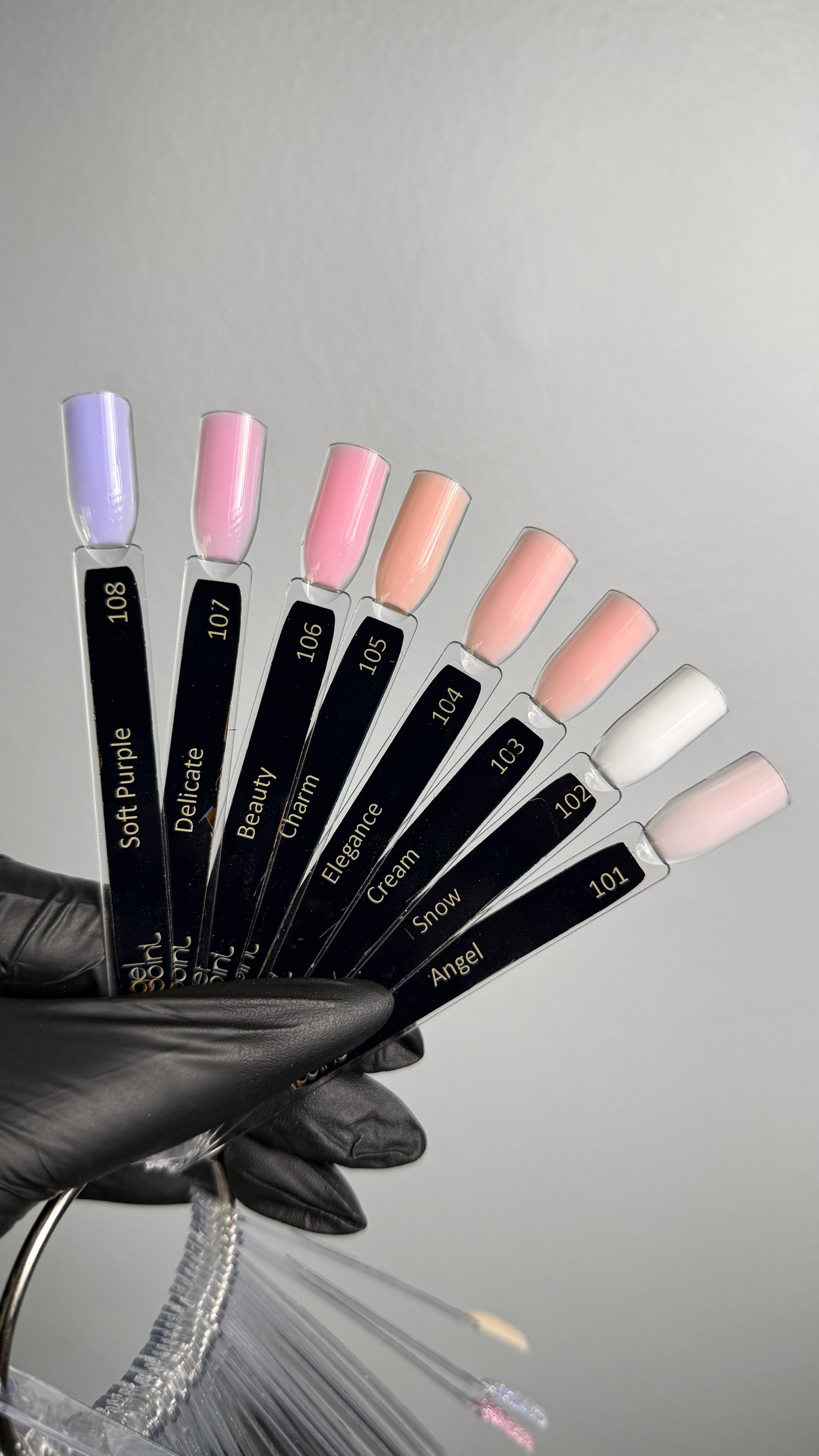 Fast Gel 104 "Elegance" Gel Point Builder Gel, Fast 5 Sec Cure UV/LED Hard Gel for Nail Extension, liquid, Strong Self-Leveling, No Lifting, No Cracks,