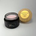 Master Gel 403 “Quartz” Gel Point Builder Gel, Fast 5 Sec Cure UV/LED Hard Gel for Nail Extension, liquid, Strong Self-Leveling, No Lifting, No Cracks,