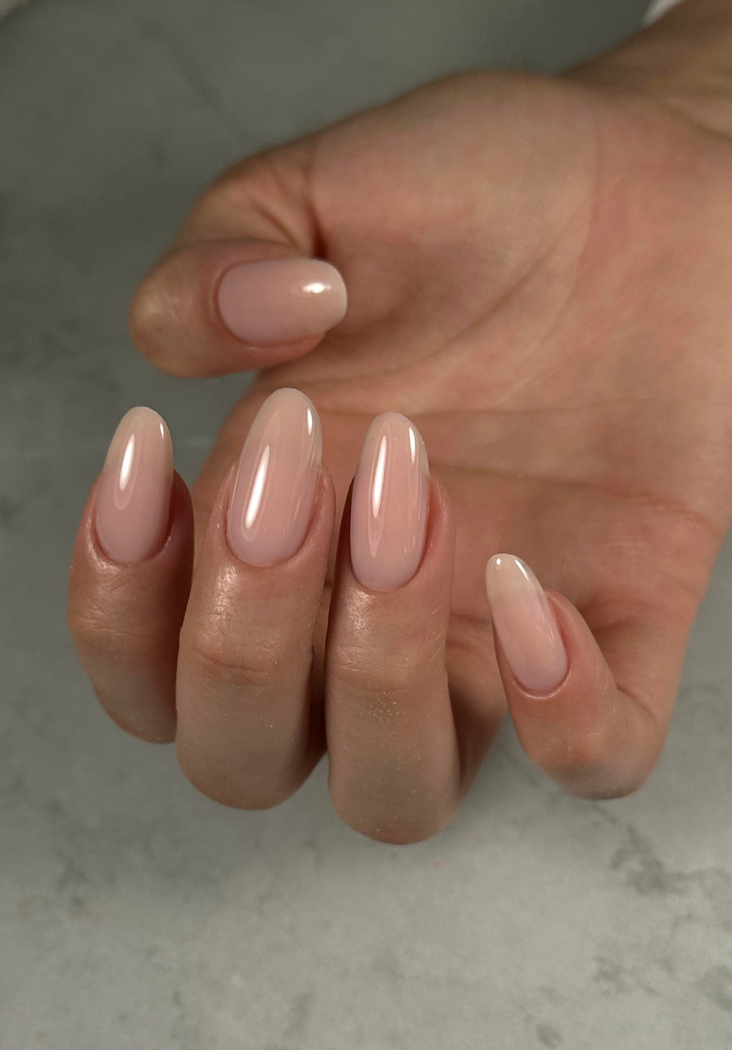 Fast Gel 111 "Perfect nude" Gel Point Builder Gel, Fast 5 Sec Cure UV/LED Hard Gel for Nail Extension, liquid, Strong Self-Leveling, No Lifting, No Cracks,