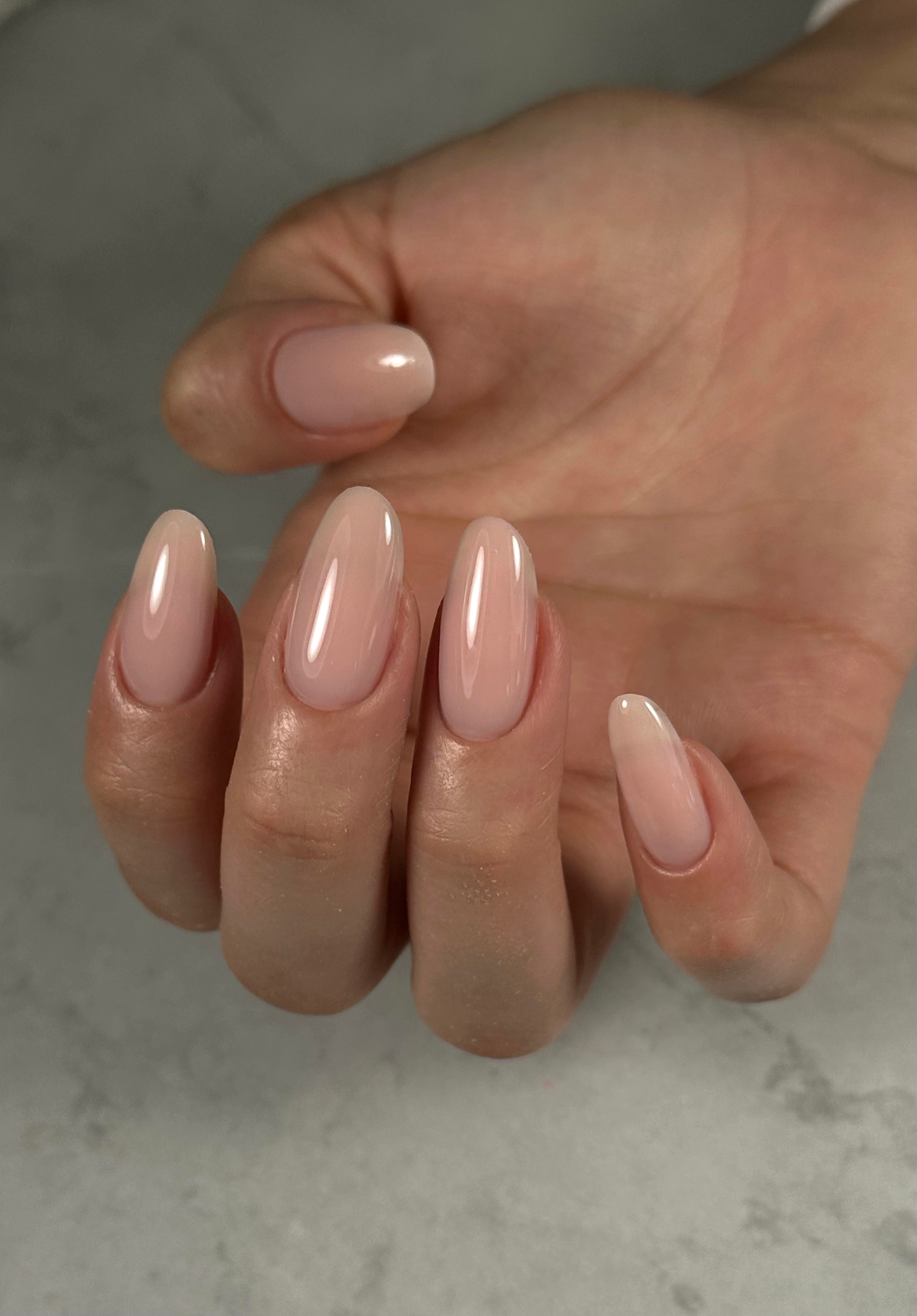 Fast Gel 111 "Perfect nude" Gel Point Builder Gel, Fast 5 Sec Cure UV/LED Hard Gel for Nail Extension, liquid, Strong Self-Leveling, No Lifting, No Cracks,