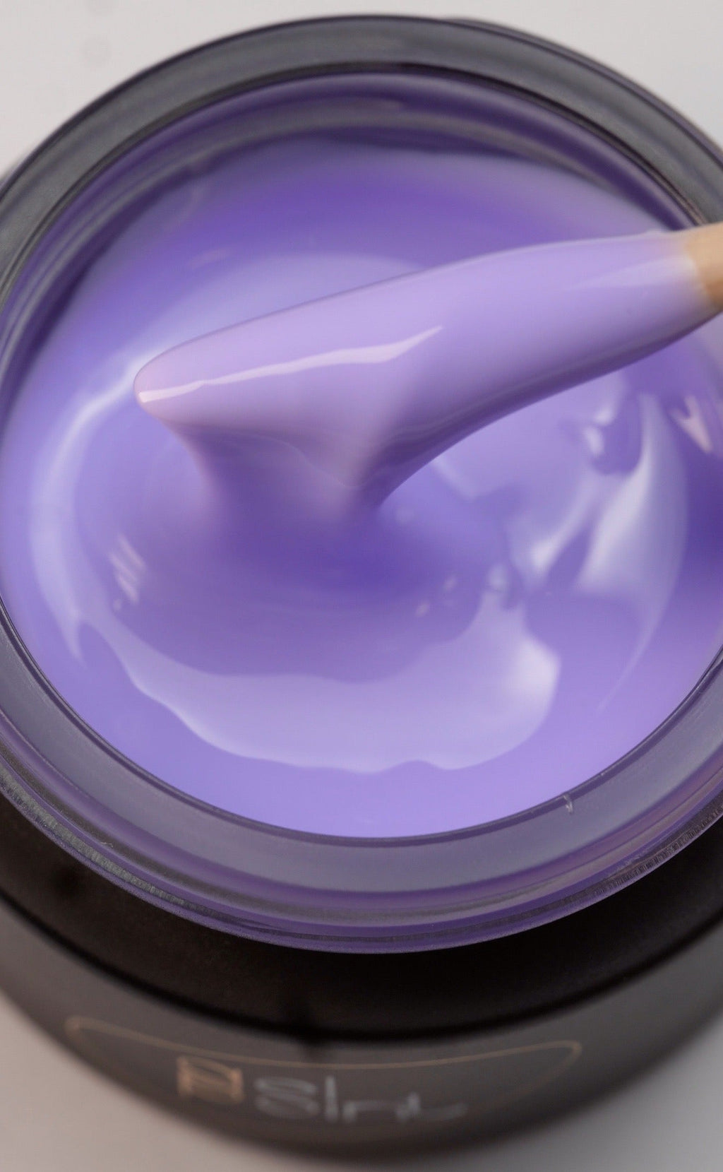 Fast Gel 108 "Soft purple" Gel Point Builder Gel, Fast 5 Sec Cure UV/LED Hard Gel for Nail Extension, liquid, Strong Self-Leveling, No Lifting, No Cracks,