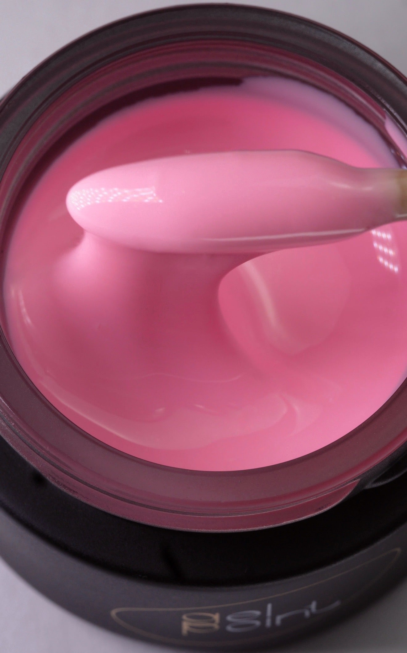 Fast Gel 117 "Baby Pink" Gel Point Builder Gel, Fast 5 Sec Cure UV/LED Hard Gel for Nail Extension, liquid, Strong Self-Leveling, No Lifting, No Cracks,