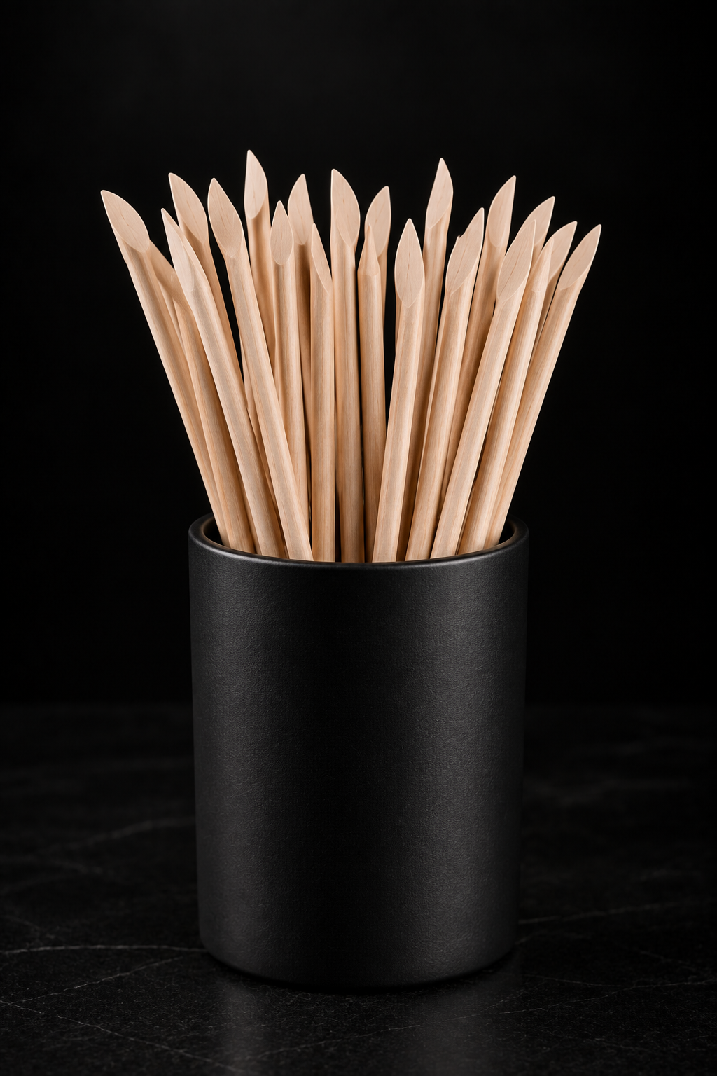 Orange Wood Sticks – 200 pcs