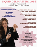Nail Training Class | Liquid Gel Masterclass -  Florida Nail Expo (Feb 7, 1:00pm)